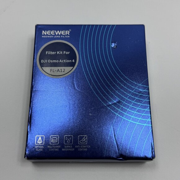 Neewer Other - Neewer Lens Filter Set for DJI Osmo Action 4 /‎ 5 Pro Camera 4 Pack (FL-A12)